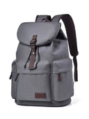 Multi Pockets Adjustable Strap Canvas Backpack Bag - V.I.P Digital Presence