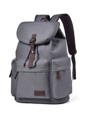 Multi Pockets Adjustable Strap Canvas Backpack Bag - V.I.P Digital Presence