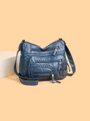 Multi Pockets PU Leather Shoulder Bag - V.I.P Digital Presence