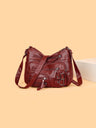 Multi Pockets PU Leather Shoulder Bag - V.I.P Digital Presence