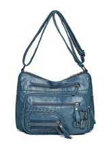 Multi Pockets PU Leather Shoulder Bag - V.I.P Digital Presence