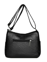 Multi Pockets PU Leather Shoulder Bag - V.I.P Digital Presence