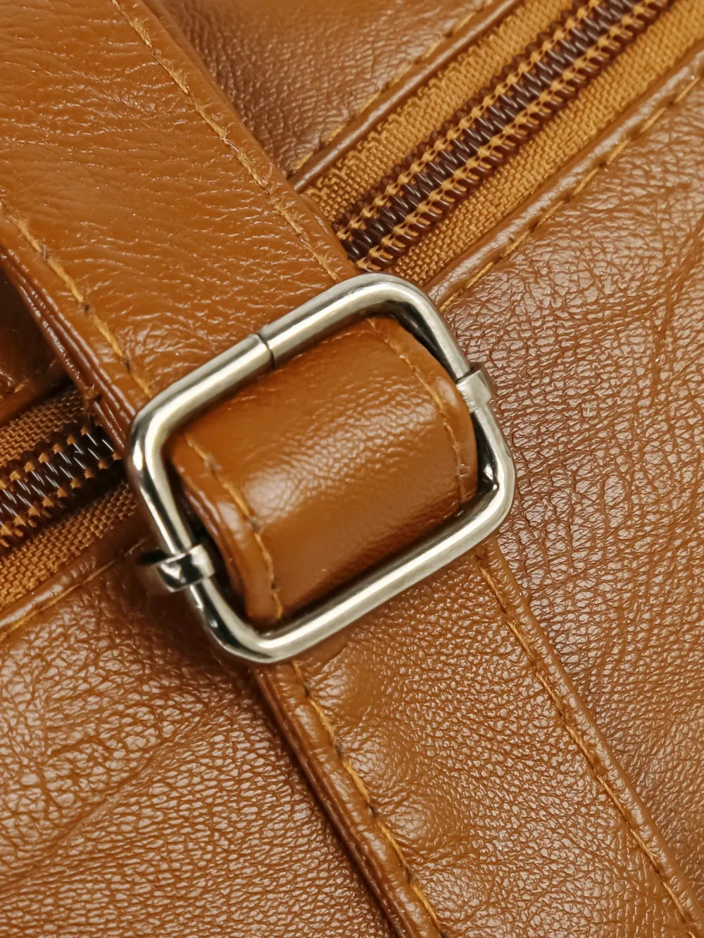 Multi Pockets PU Leather Shoulder Bag - V.I.P Digital Presence