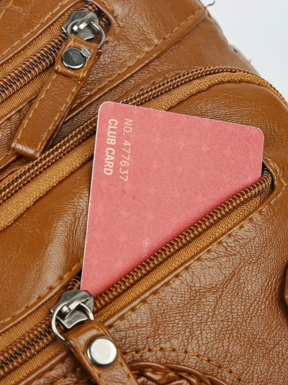 Multi Pockets PU Leather Shoulder Bag - V.I.P Digital Presence