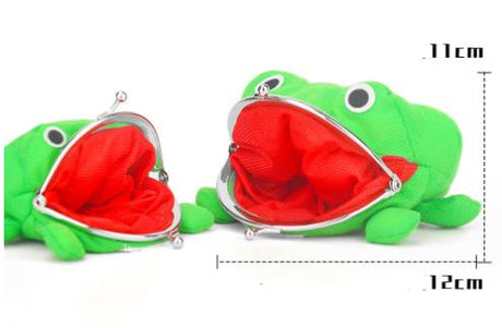 Naruto Frog Wallet Frog Wallet Little Frog Wallet Plush Toy - V.I.P Digital Presence