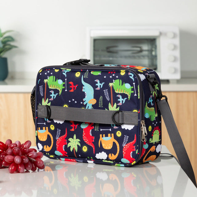 New American Crossbody Childrens Cartoon Lunch Bag Oxford Cloth Color Student Insulation Bag - V.I.P Digital Presence