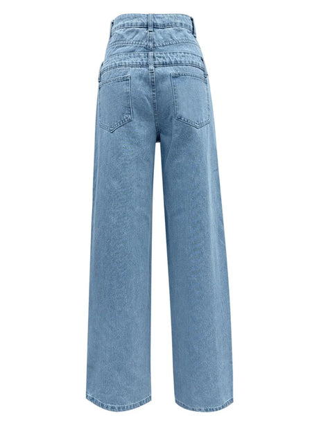 New autumn and winter double waisted wide leg straight leg pants - V.I.P Digital Presence