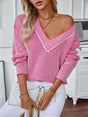 New casual pullover loose knit sweater - V.I.P Digital Presence