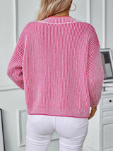 New casual pullover loose knit sweater - V.I.P Digital Presence