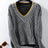 New casual pullover loose knit sweater - V.I.P Digital Presence