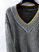 New casual pullover loose knit sweater - V.I.P Digital Presence