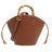 New design bucket bag fashion bamboo handle soft leather women bag single shoulder crossbody bag - V.I.P Digital Presence