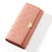 NEW Designer Rivet Button Trifold Long Wallet Women Big Capacity Female Wallets Thread Female Ladies Purse Phone Pocket Clutches - V.I.P Digital Presence