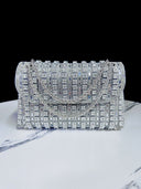 New Evening Dress, socialite, rhinestone handbag, diamond studded chain cheongsam bag, crossbody, banquet bag, women's handbag - V.I.P Digital Presence