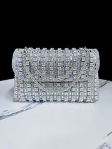 New Evening Dress, socialite, rhinestone handbag, diamond studded chain cheongsam bag, crossbody, banquet bag, women's handbag - V.I.P Digital Presence