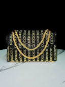 New Evening Dress, socialite, rhinestone handbag, diamond studded chain cheongsam bag, crossbody, banquet bag, women's handbag - V.I.P Digital Presence