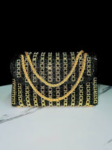 New Evening Dress, socialite, rhinestone handbag, diamond studded chain cheongsam bag, crossbody, banquet bag, women's handbag - V.I.P Digital Presence