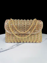 New Evening Dress, socialite, rhinestone handbag, diamond studded chain cheongsam bag, crossbody, banquet bag, women's handbag - V.I.P Digital Presence