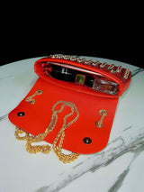 New Evening Dress, socialite, rhinestone handbag, diamond studded chain cheongsam bag, crossbody, banquet bag, women's handbag - V.I.P Digital Presence