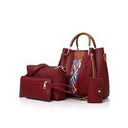 New Fashion Four Piece Set Mother Bag Handheld One Shoulder Crossbody Bag Water Bucket Bag - V.I.P Digital Presence