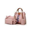 New Fashion Four Piece Set Mother Bag Handheld One Shoulder Crossbody Bag Water Bucket Bag - V.I.P Digital Presence