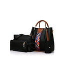 New Fashion Four Piece Set Mother Bag Handheld One Shoulder Crossbody Bag Water Bucket Bag - V.I.P Digital Presence