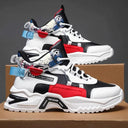 New high top shoes for men white shoes thick soled sports and leisure shoes - V.I.P Digital Presence