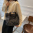 New internet celebrity fashion stitching geometric rhombus handbag texture large capacity shoulder tote bag - V.I.P Digital Presence