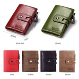 New Ladies Wallet Short Fashion Clutch Double Zipper Buckle Coin Bag Multifunctional Card Holder - V.I.P Digital Presence