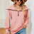 New long sleeved zipper lapel shawl pullover hoodie for women - V.I.P Digital Presence
