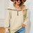 New long sleeved zipper lapel shawl pullover hoodie for women - V.I.P Digital Presence