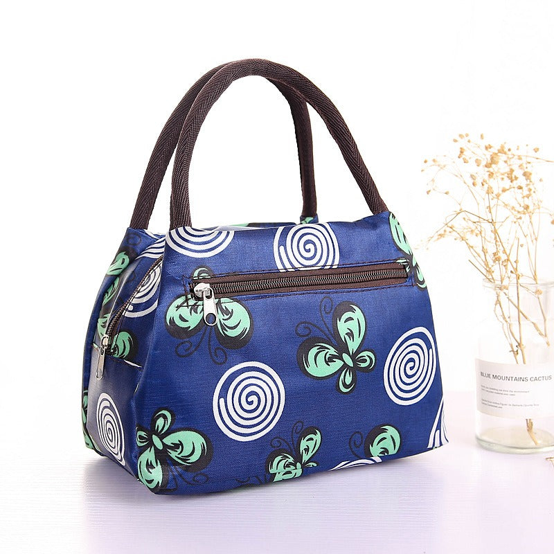 New Oxford Cloth Portable Bag Portable Folding Portable Lunch Box Bag Lunch Bag Thermal Insulation Bag Picnic Bag - V.I.P Digital Presence