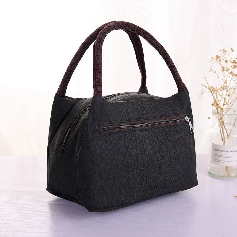 New Oxford Cloth Portable Bag Portable Folding Portable Lunch Box Bag Lunch Bag Thermal Insulation Bag Picnic Bag - V.I.P Digital Presence