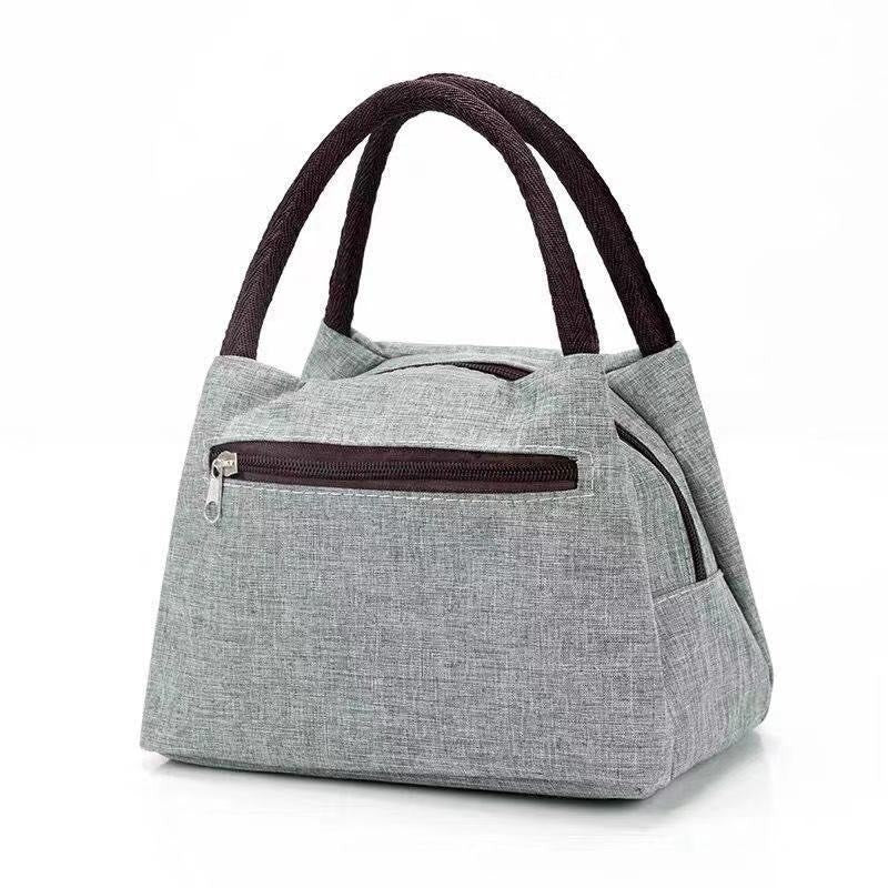 New Oxford Cloth Portable Bag Portable Folding Portable Lunch Box Bag Lunch Bag Thermal Insulation Bag Picnic Bag - V.I.P Digital Presence