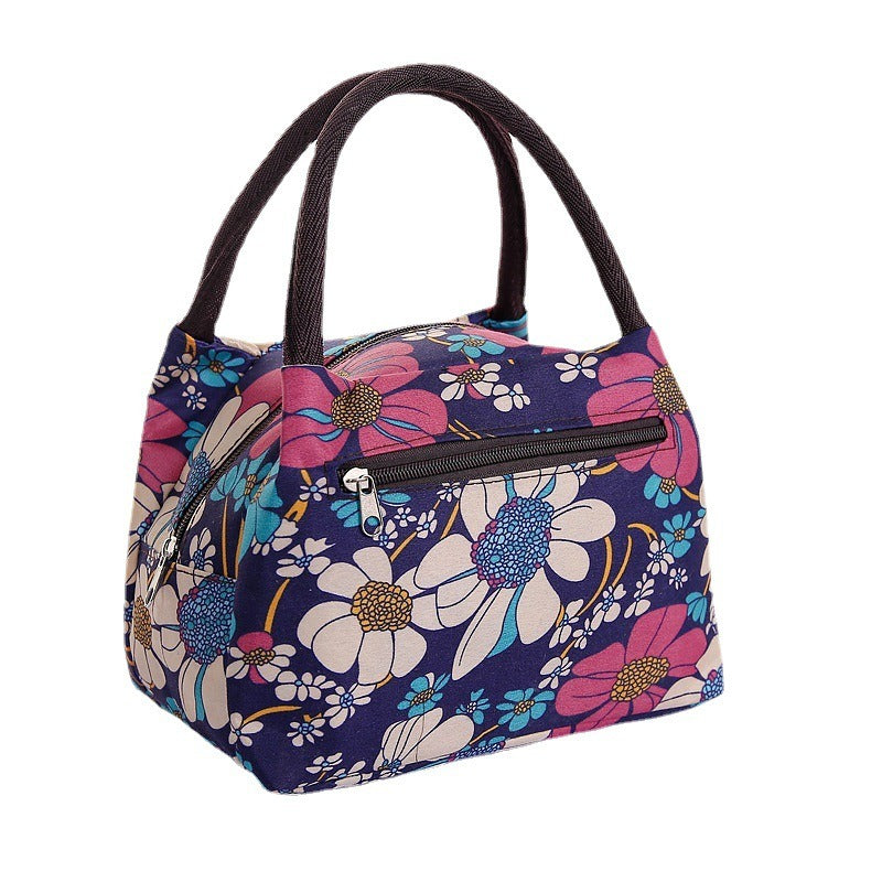 New Oxford Cloth Portable Bag Portable Folding Portable Lunch Box Bag Lunch Bag Thermal Insulation Bag Picnic Bag - V.I.P Digital Presence