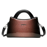 New PU soft leather texture messenger bag fashion simple solid color shoulder bag casual light handbag - V.I.P Digital Presence
