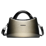 New PU soft leather texture messenger bag fashion simple solid color shoulder bag casual light handbag - V.I.P Digital Presence