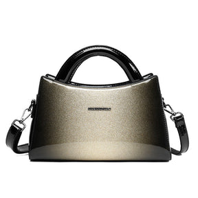 New PU soft leather texture messenger bag fashion simple solid color shoulder bag casual light handbag - V.I.P Digital Presence