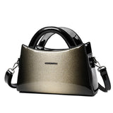 New PU soft leather texture messenger bag fashion simple solid color shoulder bag casual light handbag - V.I.P Digital Presence