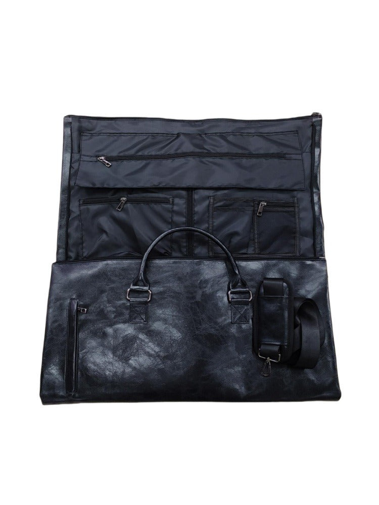 New PU waterproof travel bag with large capacity portable folding bag multifunctional wet dry separation suit bag - V.I.P Digital Presence