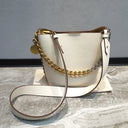 New Women's Bucket Bag Luxury Shoulder Bag High Quality Handbag Fashion Women's Bag Thick Chain Party Bag Wallet - V.I.P Digital Presence