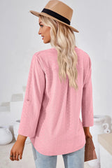 Notched Roll-Tab Sleeve T-Shirt - V.I.P Digital Presence