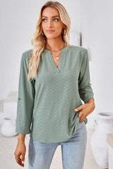 Notched Roll-Tab Sleeve T-Shirt - V.I.P Digital Presence