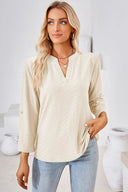 Notched Roll-Tab Sleeve T-Shirt - V.I.P Digital Presence