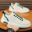 One foot men's shoes summer pilot casual shoes men's sports flat shoes anti slip waterproof white leather shoes spring - V.I.P Digital Presence