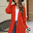 Open Front Lantern Sleeve Cardigan - V.I.P Digital Presence