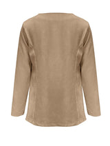 Open Front Long Sleeve Cardigan - V.I.P Digital Presence