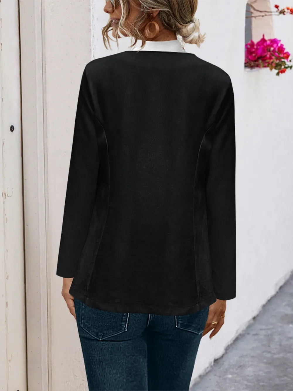 Open Front Long Sleeve Cardigan - V.I.P Digital Presence