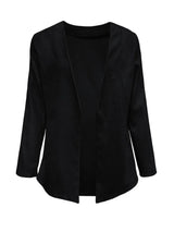 Open Front Long Sleeve Cardigan - V.I.P Digital Presence
