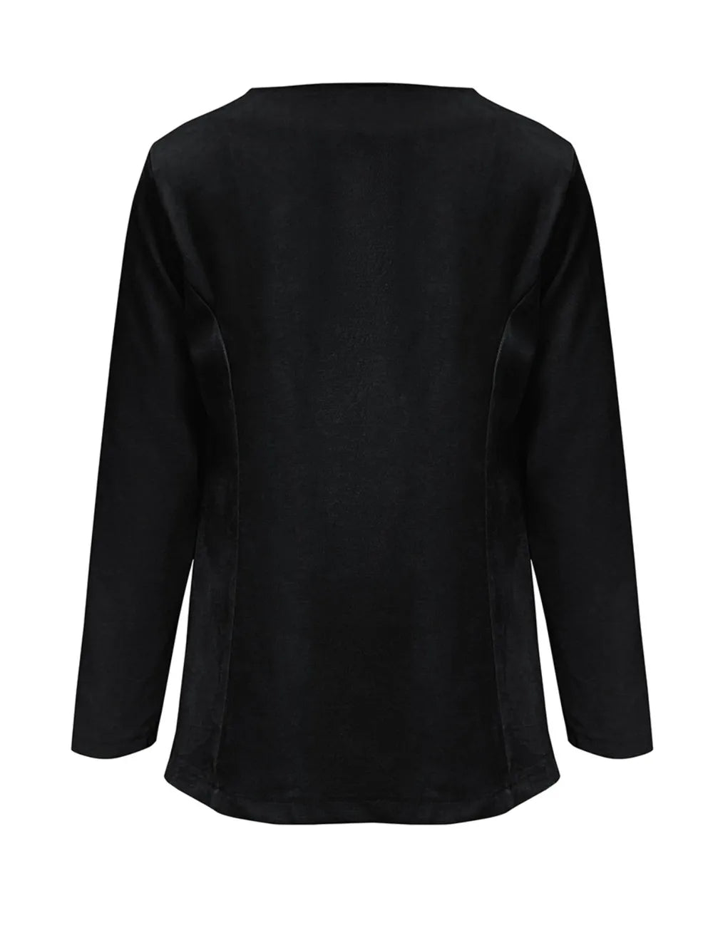 Open Front Long Sleeve Cardigan - V.I.P Digital Presence